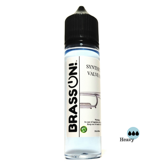 Brasson! Synthetic Valve Oil. Heavy.